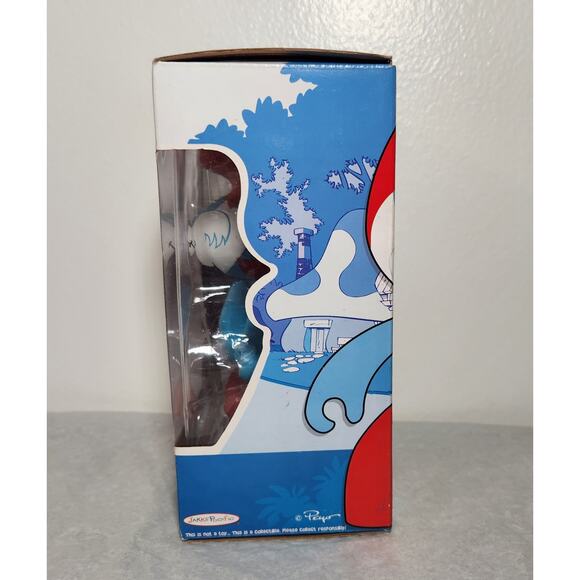 Jakks Pacific The Smurfs Papa Smurf 6.5" Vinyl Figure 2009 Open Box - Picture 3 of 6